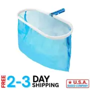Effortless Pool Cleaning with Heavy Duty Aluminum Frame Skimmer & Deep Mesh Bag