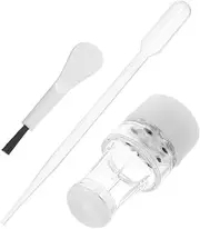 IWOWHERO Hair Oil Applicator Set Scalp Root Comb Applicator for Hair Oil Dispenser Scalp Massager