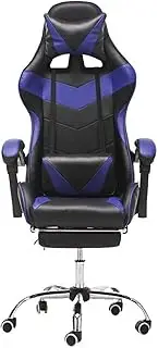 Office Chair E-Sport Chair Office Chair Game Chair High Back Recliner with Footrest Ergonomic PU Leather Rotating Chair Lift Chair Needed Comfortable Anniversary
