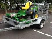 EZZ LOADER , Zero Turn Mower Off-ROAD buggy Maxim GALVANISED Trailer BRISBANE