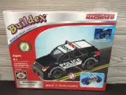 BUILDEX Emergency Rescue Machines Police Enforcer & Interceptor Build-N-Play