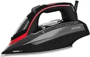 Cecotec ForceAnodized 950 Compact Iron, Smart-i-Pump, Ironing Station, 65 g/min - 230 g/min Steam Emission, Anodised Double Base, Anti-Limescale, 400 ml, LCD, Auto Stop, 3100 W