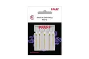 Pfaff Sewing Machine Titanium Embroidery 80 Needles Pack of 5