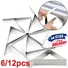 6/12PCS Xmas Picnic Party Wedding Table Cloth Clips Cover Clamps Holder Desk