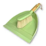 Dust Pan and Brush with Handle - Portable Hand Broom & Dustpan Combo - Small