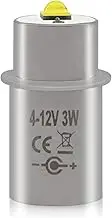 LudoPam LED Conversion Kit Upgrade Bulb Compatible for Maglite Flashlight 3 4 5 6 Cell D/C