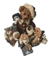 Boyds Bears Figurine 2283 Kringle and Company Bearstone Resin