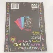 Riverside GEL-INK PAPER Pink Notebook Paper Vintage 1999 NEW - Pl Read