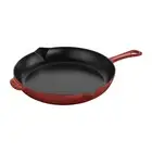 - 1223006 Cast Iron Fry Pan, 12-inch, Cherry