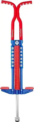 Master Pogo Stick, Ages 9+, 80 to 160 Lbs, Easy Grip Handles, Anti-Slip Pegs, Ou