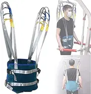 Patient Walking Sling, Patient Lift Toileting Sling for Shower Home Use, Special Walking Strap Patient Lift Slings Standing Walking Aids Strap Belt