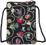 [Signare] Tapestry Mini Crossbody Phone Bag, Ladies Purse for Phone, Mobile Phone Bag, Phone Purse, Smart Phone Bag