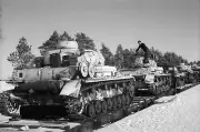 WW2 WWII Photo Panzer IV Tanks on Train Eastern Front 1942 World War Two / 4188