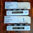 New Ikea 8 Rajtan Spice Jar Glass and 2 Bekvam Spice Rack, aspen.