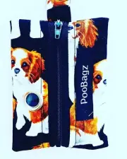 Cavalier King Charles Spaniel - Dog Poo Bag Dispenser