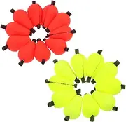 NOLITOY Pcs Fly Fishing Floats Waterdrop Shape High Buoyancy Stability for Fresh Saltwater Professional Fishing Tools