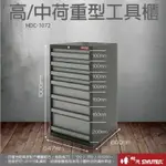樹德 SHUTER 收納櫃 收納盒 收納箱 工具 零件 五金 HDC重型工具櫃 HDC-1072