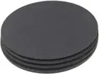 10" Heavy Duty round Rubber Trivet for Rubber Cork Mat, Pot Holders, Stylish,...