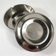 TC4 Titanium alloy Ashtray Tobacco Ash Smoking Plate with Cigarette Mount clip