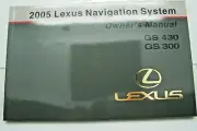 2005 Lexus gs430 gs300 Owners navigation Manual original new gs 430 gs 300