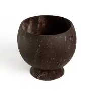 Coconut Shell Cup Tableware Drink Water Milk Coffee Beer Restaurant Kitchen Chic