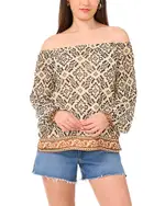 Vince Camuto Printed Top