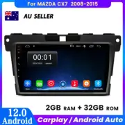 For MAZDA CX7 2008-2015 Car Radio GPS Sat Navi Head Unit WIFI Android 12 Carplay (for: Mazda)