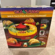Taco Tuesday, Lazy Suzan taco bar