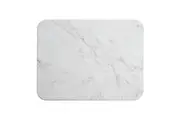 Algodon Dri Moisture Water Absorbing Bath Stone Mat White Marble Decor 60x39cm