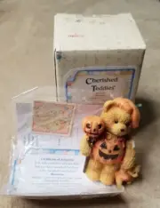 Cherished Teddies Breanna “Pumpkin Patch Pals” Priscilla Hillman/Enesco 1994