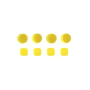 1Set Replacement for New 3DS XL Console Screw Rubber Feet Cover for New 3DSLL Fr