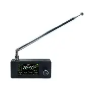 "SI4732 Pocket Radio Receiver ESP32-S3 Control 1.9"" IPS Display Full Band LSB USB AM FM 800mAh Battery"