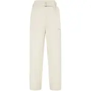 [Brunello Cucinelli] Brunello Cucinelli Corset Cigarette Trousers 42 IT NEUTRALS