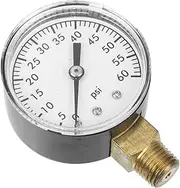 Pressure Filter Water Pressure Gauge for Pool Filter 1/4 0-60psi Professional