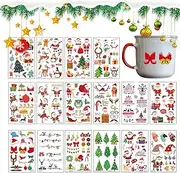 Body Decals for Women, 16 Sheets Water Transfer Body Decal, Water Transfer Candle Film Sticker, Body Printing Stickers, Birthday Stickers Yongbao