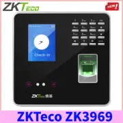 ZKTeco ZK3969 2.8in LCD TFT Face and Fingerprint Time Attendance Control Machine