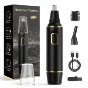 Nose Hair Trimmer for Men, 2024 Painless USB Rechargeable Nose Hair Trimmer, ...