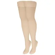 20-30 mmHg Compression Stockings for Men and Women, Thigh High Length, Dot-To...