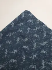 Laundry Basket Quilts Fabric Blue Barn Moda Floral Cotton Sew Quilt HALF YARD
