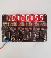 6-bit Digital Circuit Clock DIY Electronic Kit Electronic Clock Teaching Kit