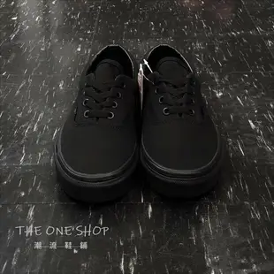 TheOneShop VANS ERA BLACK / BLACK 黑色 全黑 帆布 基本款 經典款 滑板鞋 VN000QFKBKA