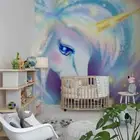 3D Dreamy Unicorn Wallpaper Wall Mural Removable Self-adhesive 1646