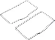 Car Makeup Mirror Portable Auto Sun-Shading Visor HD Mirrors Cosmetic Mirror Frame Trim For A B C E ML CLA GLE GLC Trim Interior