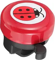 Cute Cartoon Bike for Easy to Install Bicycle Ring with Loud Sound Durable Material for Boys and Bicycles Ladybug Design