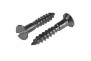 144pc Slotted Countersink Countersunk MS Wood Screws 5,8x3/4"/7x1"/10x3" Timber