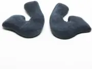 Shoei Helmet Parts Black 41MM Cheek Pads J-WING/Multitec 60JWCHE41 01-223