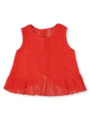 Toddler Girls Textured Top
