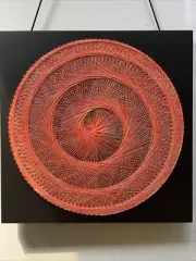 String Art 4 Loop Spiral Thread Wall Picture