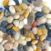 2LB Aquarium Gravel River Rock Natural Polished Pebbles Stones Landscaping Vase