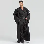 Obi-Wan Kenobi Anakin Skywalker Jedi Knight Cosplay Costume Outfits Cosplay Halloween Movie Cosplay for Men's Women's Boys Kid's Adults' Halloween Carnival Mas